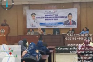 Bimbingan Teknis Jurnalistik Media Digital Perangkat Daerah Kab. Lebak