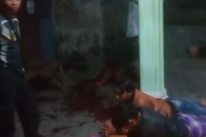terjadi pembunuhan dirumah kontrakan korban dibeji Dusun Rohkepuh