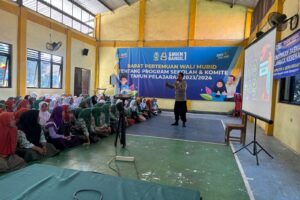 Masa Pengenalan Lingkungan Sekolah (MPLS), Polres Pasuruan Berikan Penyuluhan Kenakalan Remaja