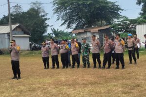 Siap Mengamankan Pengesahan Warga PSHT, Polres Pasuruan Gelar Apel Gabungan