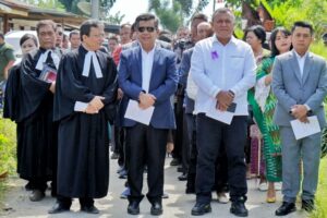 Bupati Simalungun Hadiri Pesta Pembangunan GKPS Jandi Raya