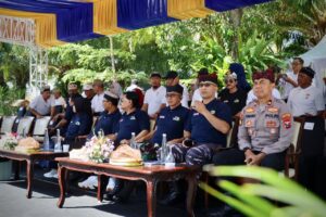 Polresta Banyuwangi Turunkan Ratusan Personil Pengamanan Etape 1 Dalam Gelaran Balapan Sepeda TDBI 2024
