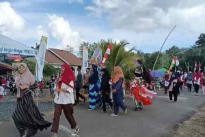 Ponpes Nurul Hijrah adakan jalan santai untuk peringati HUT RI 79