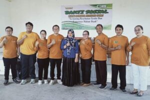 Layanan Kesehatan Gratis Meriahkan HUT ke-2 Klinik Pratama Harapan Sehat Masyarakat Randangan