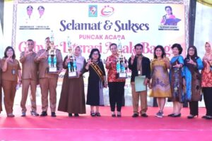 Hadiri Puncak Kegiatan Gebyar Literasi Anak Bangsa, Bunda Literasi Simalungun: “Literasi ini mengajak kemandirian diri