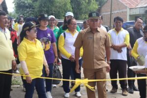 Giat Marharoan Bolon di Kecamatan Silimakuta di Rangkai Dengan Peresmian SPAM