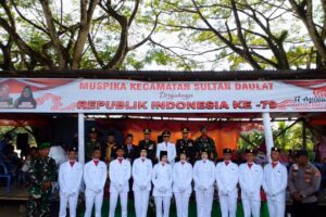 Upacara Peringatan Hari Ulang Tahun Republik Indonesia ke-79 Kecamatan Sultan Daulat