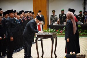 Sebanyak 50 Anggota DPRD Kabupaten Banyumas Periode 2024-2029 Dilantik