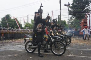 Siap Amankan Pilkada 2024, Polres Purbalingga Gelar Simulasi Sispamkota
