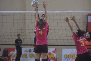 Tim Voli Putri Polda Sulteng Juara Zona 6, Petik Kemenangan Beruntun