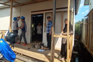 Pemasangan listrik berjalan dengan lancar