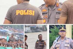 Kapolres Kuansing Berpartisipasi dalam Final Pacu Jalur Eksibisi 2024 di Tepian Narosa