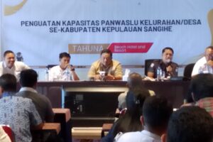 Kegiatan Penguatan Kapasitas Panwas Kelurahan/Desa Se-Kabupaten Kepulauan Sangihe Untuk Pilgub dan Pilkada Tahun 2024