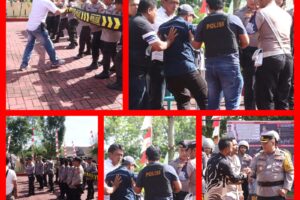 Polres Simalungun Siap Hadapi Situasi Kontinjensi ditunjukan melalui Simulasi Pengamanan Kota untuk Pilkada 2024 di Simalungun