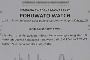 LSM Pohuwato Watch Laporkan Dugaan Penyelewengan Anggaran di Pemda Pohuwato