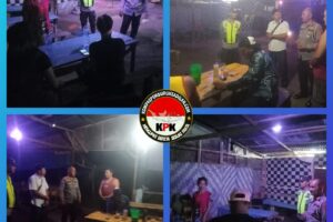 Polsek Tanah Jawa Gelar Patroli Dialogis di Cafe 88, Nagori Bosar Galugur untuk Cegah Gangguan Kamtibmas