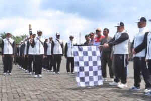 Pemkab Simalungun Berangkat Pasukan Kirab Pembawa Api PON XXI Aceh-Sumut Tahun 2024