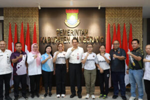 Pj Bupati Tangerang Lepas Atlet Menembak ke Ajang PON