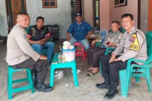 Polsek Serbelawan Resor Simalungun Lakukan Patroli Dialogis di Rumah Pangulu Dolok Mainu