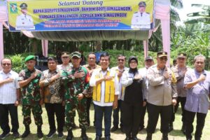 Kapolres Simalungun Sosialisasikan Bahaya Narkoba dan Pantau Kondisi Jalan di Kecamatan Silou Kahean