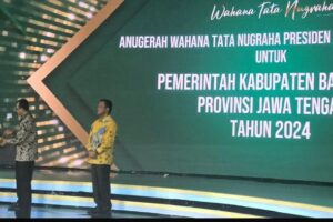 Pemkab Banyumas Raih Penghargaan Wahana Tata Nugraha