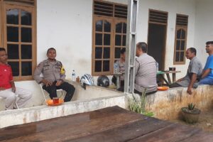 Polsek Silau Kahean Laksanakan Patroli Dialogis di Nagori Marih Buttu, Simalungun, untuk Jaga Keamanan dan Ketertiban