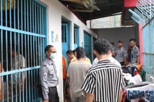 Lapas Kotaagung Gelar Razia Kamar Hunian Secara Mendadak, Geledah Tiga Blok Hunian Sekaligus
