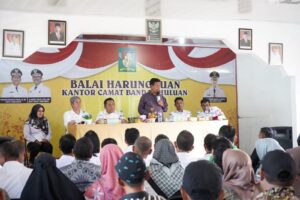 Bupati Simalungun: “Pemerintah Kabupten Simalungun selalu berupaya bagaimana pembangunan bisa mereta