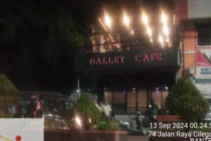 Cafe Dalley Buka Di Malam Jum’at, Melanggar Perda dan Perwal Pemkot Cilegon