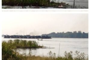 Lapor Pak Kapolres Sintan !!! Kembali Maraknya PETI Di Daerah Aliran Sungai (DAS) Kapuas Kelurahan Mengkurai Kabupaten Sintang