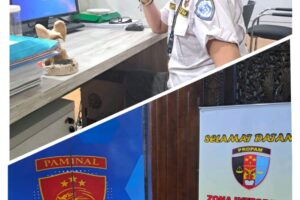Agus Flores 4 Jam Diperiksa Paminal Propam Polri, Dimasukan Di BAP Blokir Nomor