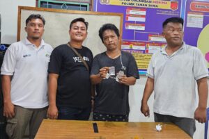 Polsek Tanah Jawa Berhasil Tangkap Pelaku Penyalahgunaan Narkoba di Kelurahan Tanah Jawa