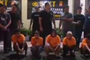 Kepolisian Gabungan, Berhasil Menangkap 5 Pelaku Penculikan dan Pembunuhan Di Lebak.