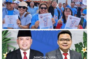 Resmi KPUD melawi Tetapkan Nomor Urut Kedua Pasangan Cabup Cawabup Kabupaten Melawi Periode 2025-2030.