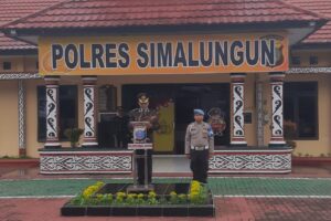 Polres Simalungun Gelar Upacara Hari Kesaktian Pancasila, Wujudkan Indonesia Emas dengan Nilai-Nilai Luhur Pancasila