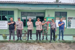 HUT TNI Ke-79 Kapolsek Saribudolok Berikan Kejutan Kepada Danramil 12/Saribudolok,Wujudkan Sinergisitas TNI-Polri