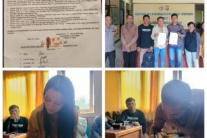 Klir: Kasus Penganiayaan Agustinus Yudi Dusun Nusa Bemban Rt/Rw,001/001Desa Bayur Raya Kecamatan Nanga Pinoh Berakhir Damai.