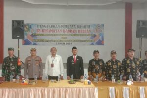 Kapolsek Perdagangan Berikan Arahan di Pengukuhan Maujana Nagori SE Kecamatan Bandar Huluan, Tekankan Pentingnya Peran Maujana dalam Menjaga Keamanan dan Ketertiban
