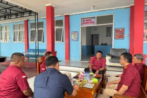 Lapas Narkotika Kelas IIA Pematangsiantar menerima Kunjungan Kerja Dari Polres Kab.Simalungun sebagai Bentuk Koordinasi antar Instansi