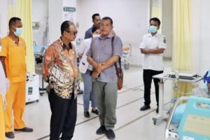 Kunker ke RSUD Perdagangan, Plt Bupati Simalungun Pastikan Pelayanan Kesehatan Optimal dan Tetap Berjalan