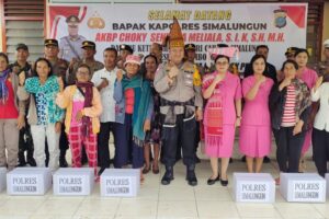 Kapolres Simalungun AKBP Choky Sentosa Meliala Gelar Kunjungan Kerja dan Tatap Muka di Polsek Purba, Tekankan Sinergitas dan Pemberantasan Narkoba
