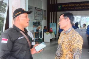 Dinas PUTR Simalungun Terima Audensi Camat Raya Bersama Masyarakat Nagori Bah Hapal Raya
