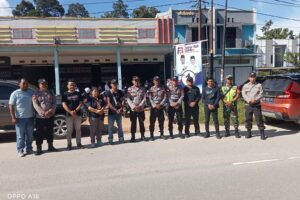 Aparat Lakukan Pengamanan Kampanye Cabup di Aruk