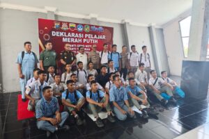 Cegah Kekerasaan Kenakalan Remaja, Polrestabes Medan Gelar Deklarasi Pelajar Merah Putih