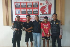 Curigai Pemotor Saat Patroli, Dua Terduga Pelaku Curanmor Diamankan Polres Metro Tangerang Kota