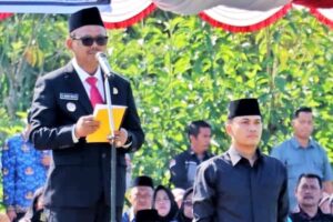 Upacara Hari Sumpah pemuda Ke 96 Tahun 2024 Kabupaten Simalungun di Kecamatan Gunung Maligas