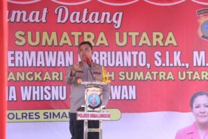 Kapolda Sumut Berikan Semangat dan Arahan di Polres Simalungun, Tekankan Sinergi dan Pemberantasan Narkoba