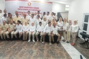 Rapat Kordinasi Pengurus Partai Gerindra Kota Banjarmasin.