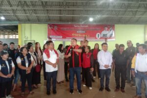 Masyarakat Se-Kecamatan Dolok Silau Berbondong-Bondong Mehadiri Kedatangan Cabup Radiapoh Hasiholan Sinaga SH,MH
