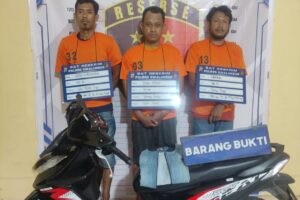 Jatanras Polres Simalungun Tangkap Pelaku Curanmor dan Dua Penadah di Sergai dan Tebing Tinggi